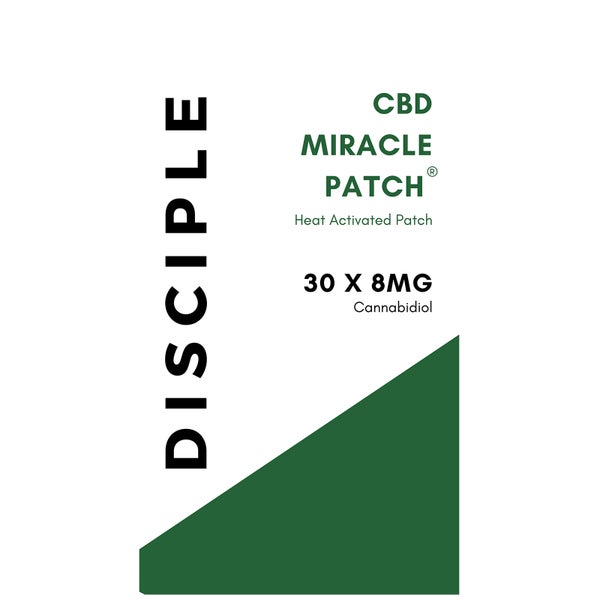 DISCIPLE CBD Miracle Patch chauffants 30 x 8mg
