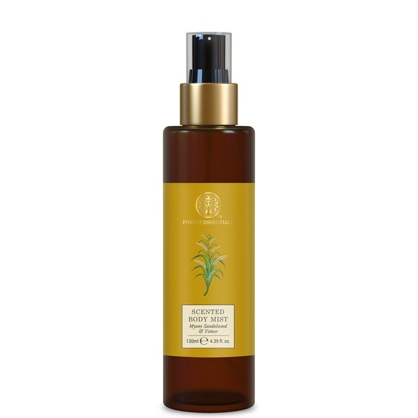 Forest Essentials Scented Body Mist - Mysore Sandalwood and Vetiver 130ml