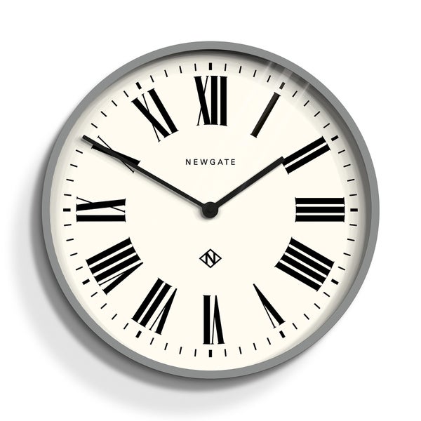 Newgate Number One Italian Wall Clock - Grey