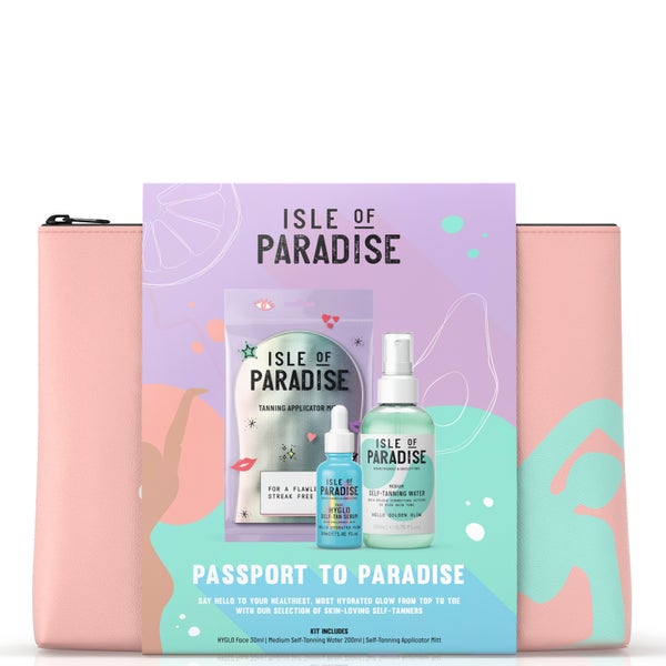 Kit "Passaporto per il paradiso" dell'Isola del Paradiso