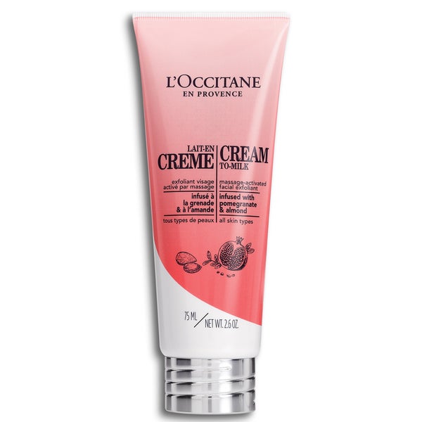 L'Occitane Cream to-Milk Facial Exfoliator 75ml