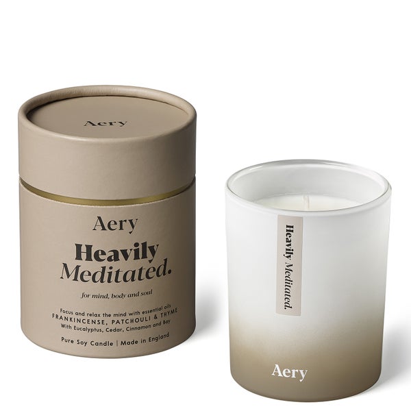 Aery Aromatherapy Candle - Heavily Meditated