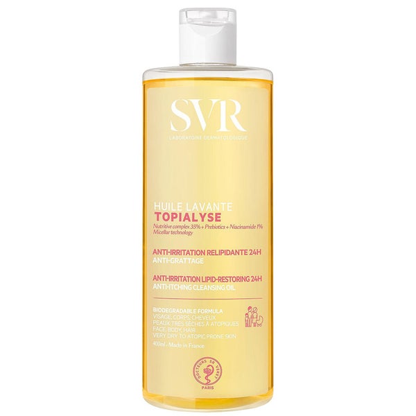 SVR Topialyse Face and Body Emulsifying Micellar Oil Wash 400ml