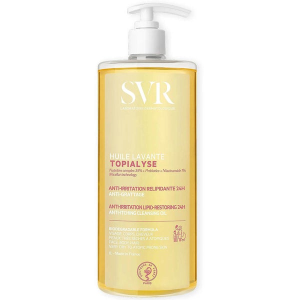 SVR Topialyse Face and Body Emulsifying Micellar Oil Wash 1000ml