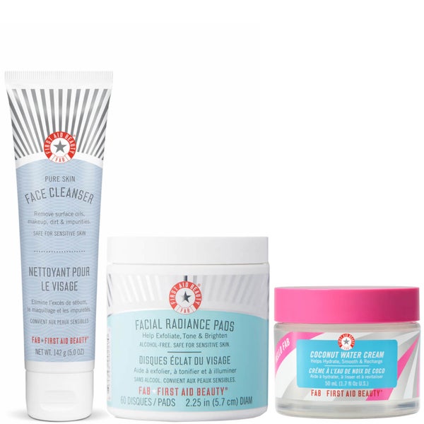 First Aid Beauty Essential Trio for Oily and Combination Skin
