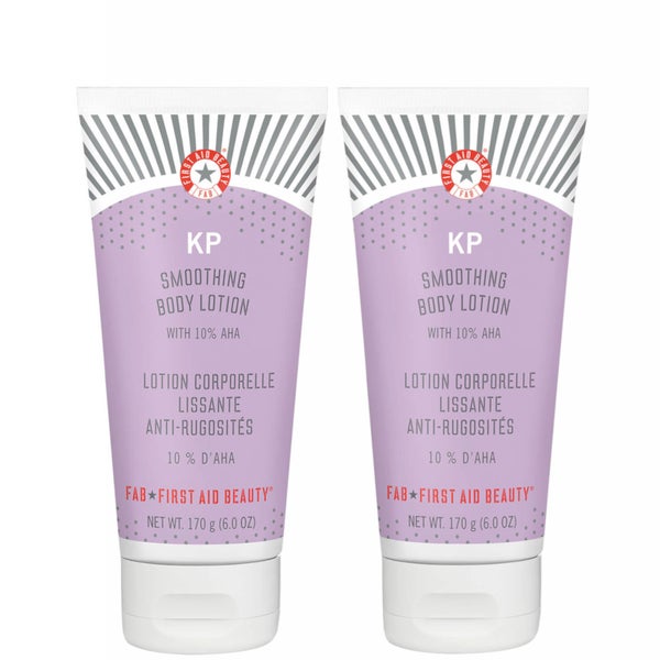 First Aid Beauty KP Smoothing Body Lotion Duo