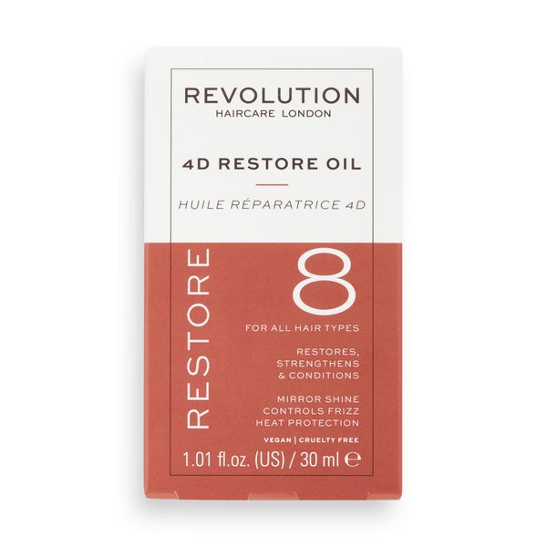 Revolution Beauty Haircare 8 4D Restore Oil 200ml