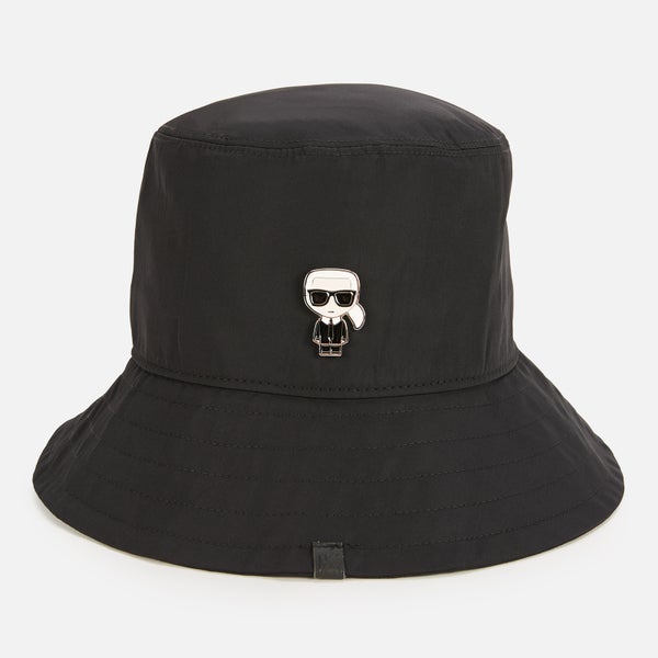 Karl Lagerfeld Women's K/Ikonik Bucket Hat - Black