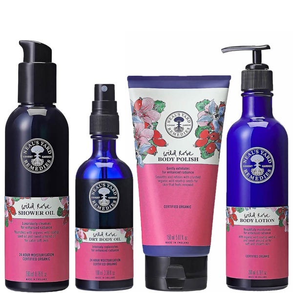 Neal's Yard Remedies Wild Rose Bodycare Bundle (Worth £98.50)