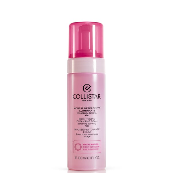 Collistar Brightening Cleansing Foam Softening Soothing Face 180ml