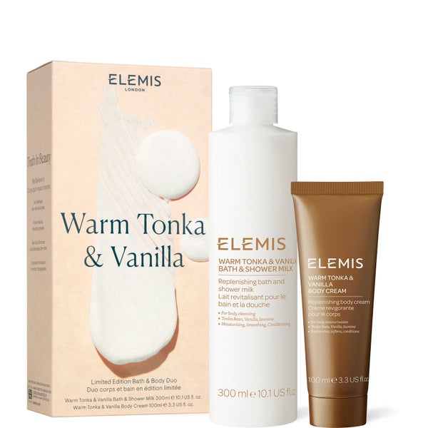 Elemis Warm Tonka and Vanilla Body Duo
