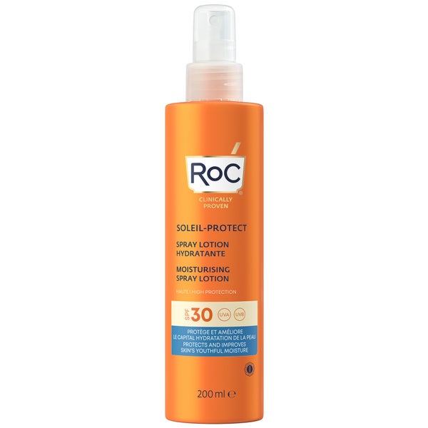 RoC Soleil-Protect Lozione Spray Idratante SPF30 200ml