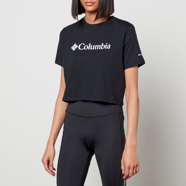Columbia Women's North Cascades Cropped T-Shirt - Black