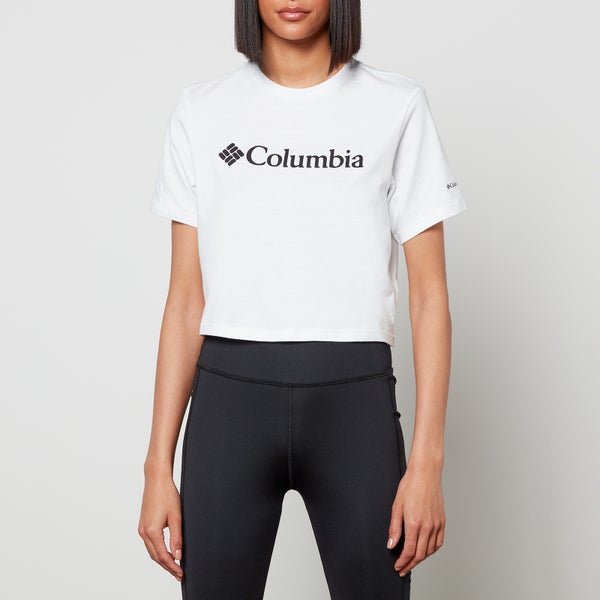 Columbia Women's North Cascades Cropped T-Shirt - White