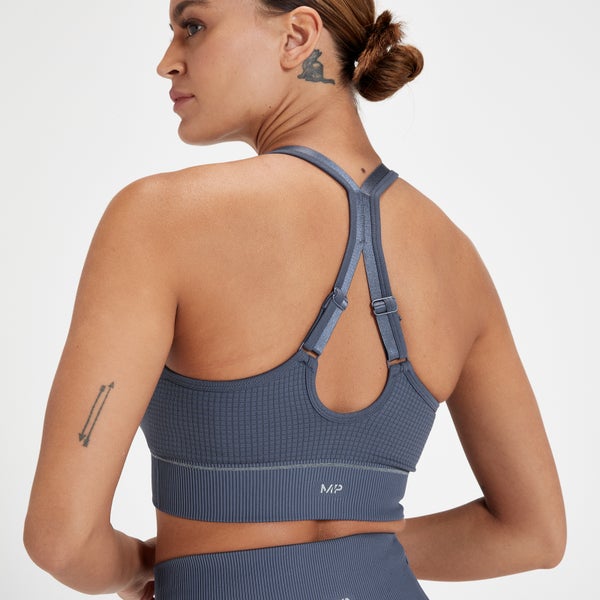 MP Women's Velocity Graphene Seamless Sports Bra - Shadow Blue
