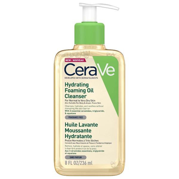 Óleo Espumoso Hidratante de Limpeza da CeraVe 236ml