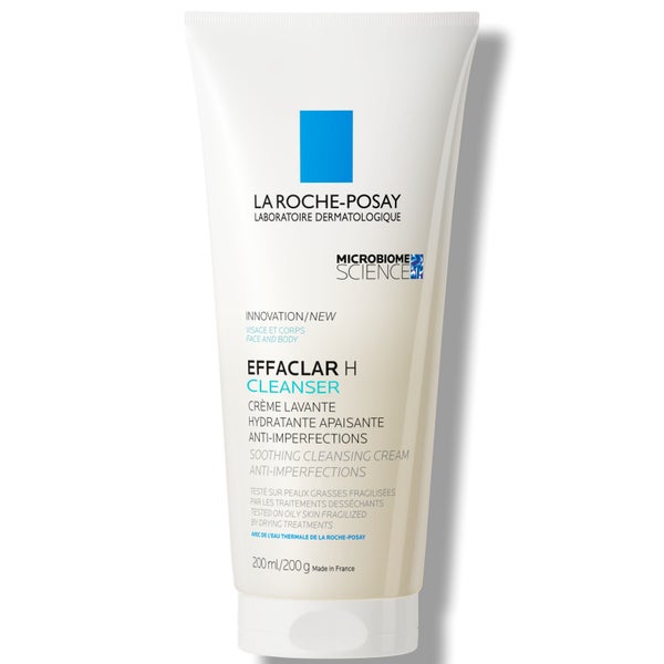 La Roche-Posay Effaclar H Cleansing Cream for Sensitive Blemish-Prone Skin 200ml