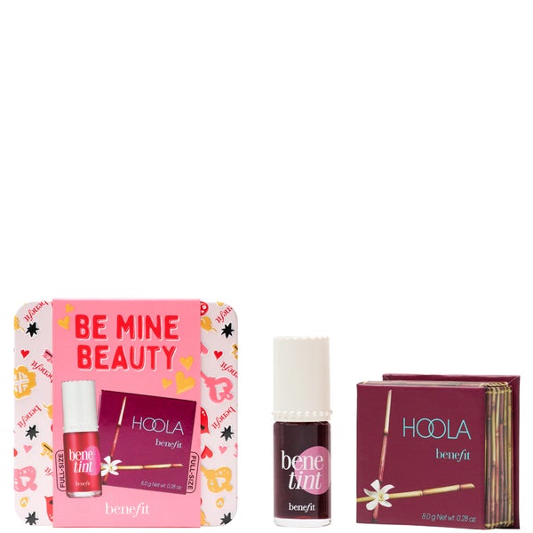benefit Be Mine Beauty Matte Bronzer and Lip and Cheek Tint Duo Gift Set (Worth ￡43.00)