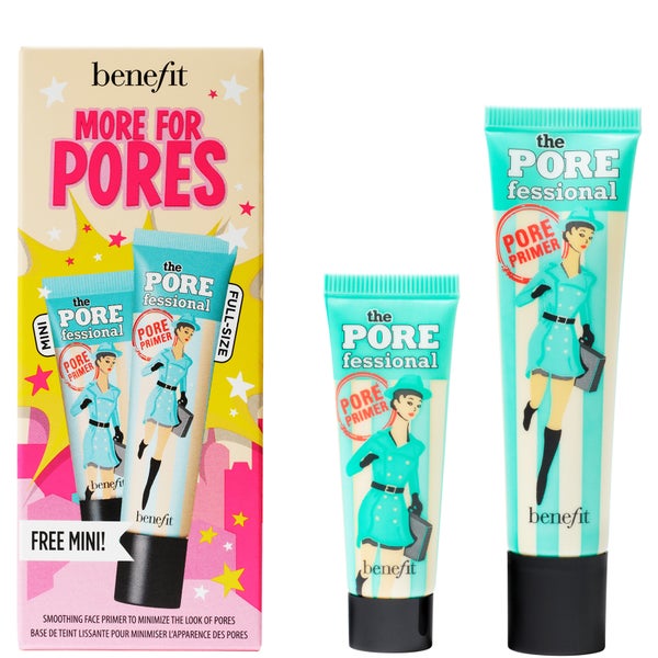 benefit More for Pores! Pore Minimising Face Primer Duo Set (Worth ￡42.00)