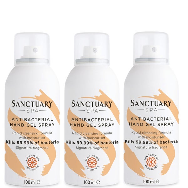 Набор антибактериальных спреев для рук Sanctuary Spa Sanctuary Spa Hand Sanitiser Spray, 3 шт