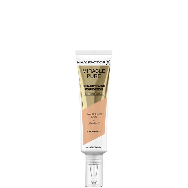 Max Factor Miracle Pure Skin Improving Foundation 30ml (Various Shades)