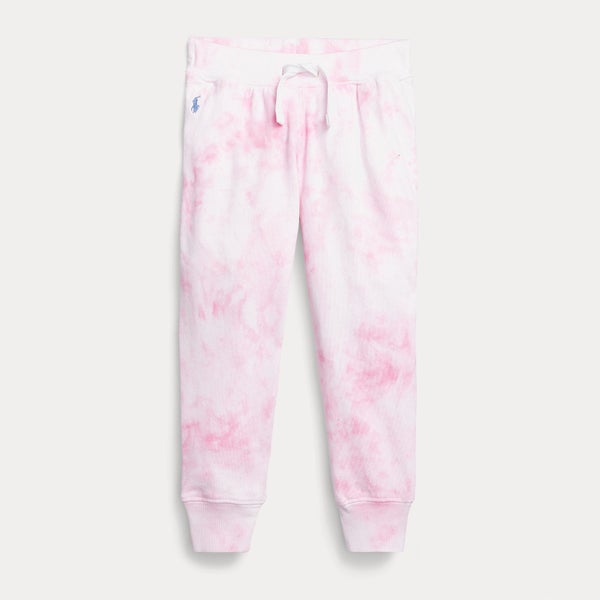 Polo Ralph Lauren Girls' Tie Dye Athletic Pants - Carmel Pink