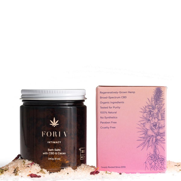 Foria Intimacy Bath Salt 9 oz