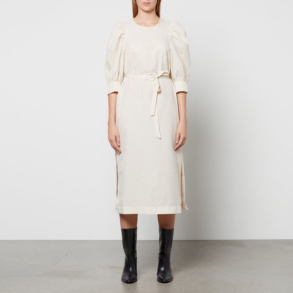 Baum Und Pferdgarten Women's Alya Dress - White Crème Stripe