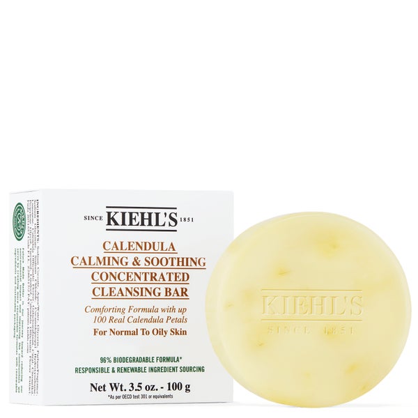 Kiehl's Calendula Calming and Soothing Concentrated Cleansing Bar 100g