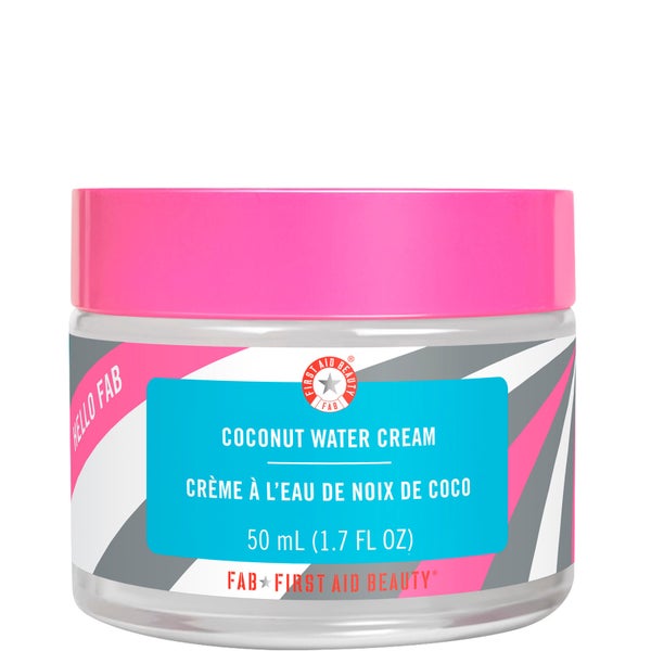 First Aid Beauty Hello Fab Coconut Water Cream 1.7 ออนซ์ของเหลว