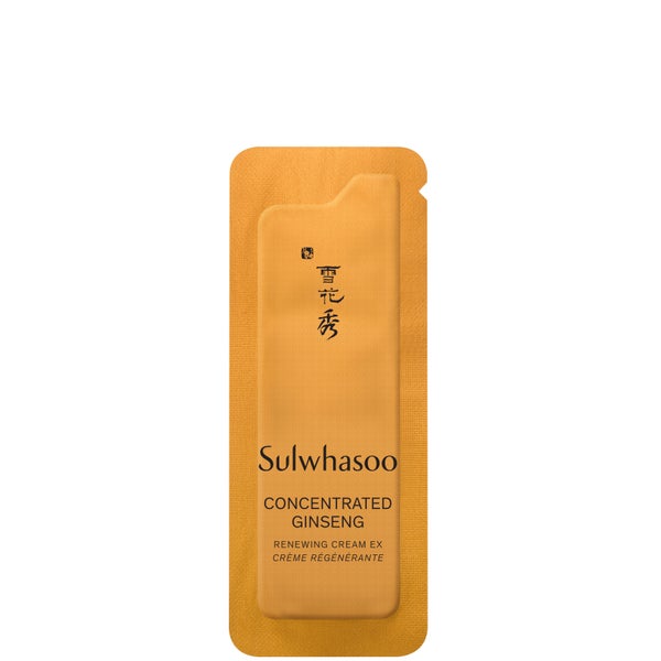 Sulwhasoo Concentrated Ginseng Renewing Cream Soft 1ml ($12 value)