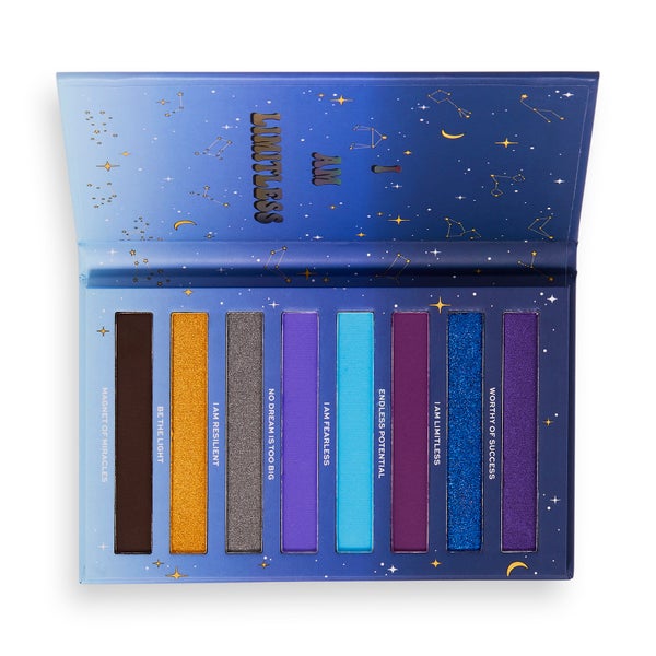 Revolution Beauty I Heart Revolution Affirmation Book Palette I Am Limitless
