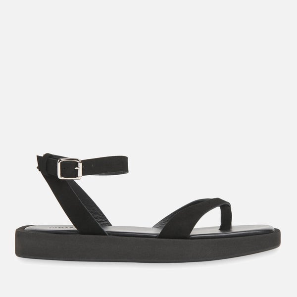 Whistles Women's Renzo Chunky Toe Loop Sandals - Black