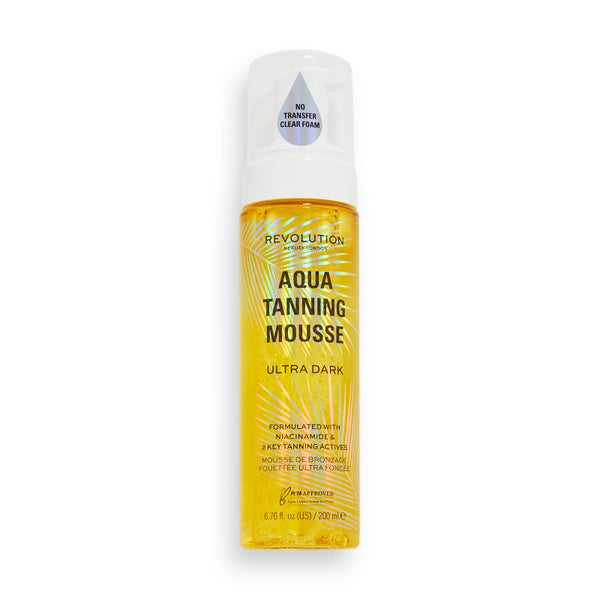 มูสฟอกผิวสีแทนเนื้อ Aqua Tanning จาก Revolution Tanning - สีเข้มมาก 200 มล.