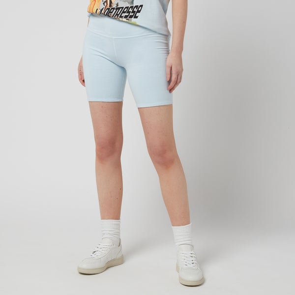 La Detresse Women's Blue Blood Bike Shorts - Light Blue