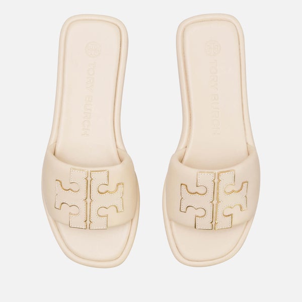 Tory Burch Women's Double T Sport Slide Sandals - Dulce De Leche