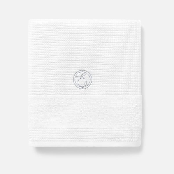 White Waffle Towel