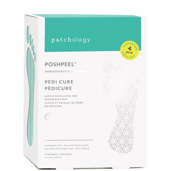 Patchology PoshPeel PediCure 4 Pack Bundle (37% saving)