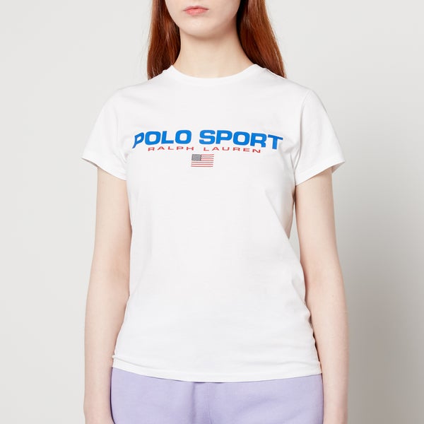 Polo Ralph Lauren Rundhals-T-Shirt Polo Sport - White