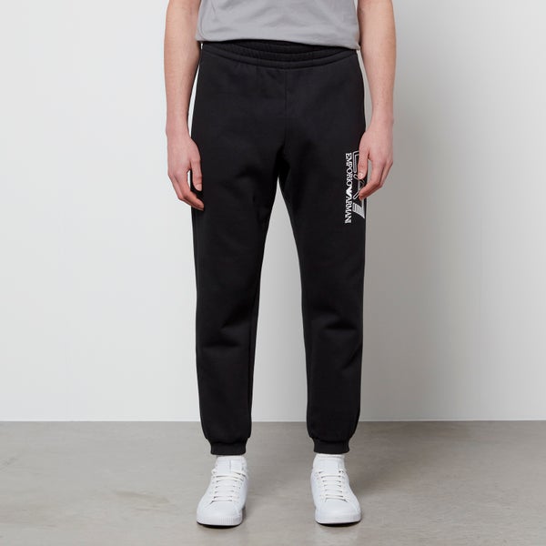 Emporio armani ea7 side panel fleece online joggers