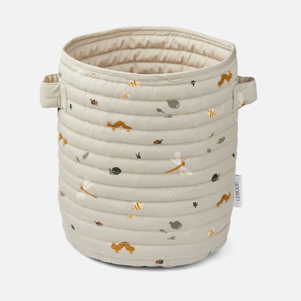 Liewood Ally Quilted Basket - Nature/Mist Mix