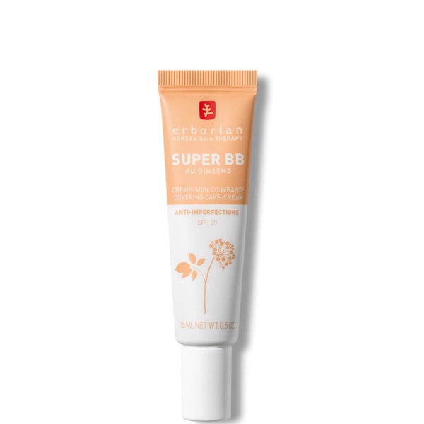 Super BB Cream 15ml - Dekkende foundation met hoge dekking en SPF20 voor ongelijkmatige tinten, diverse kleuren
