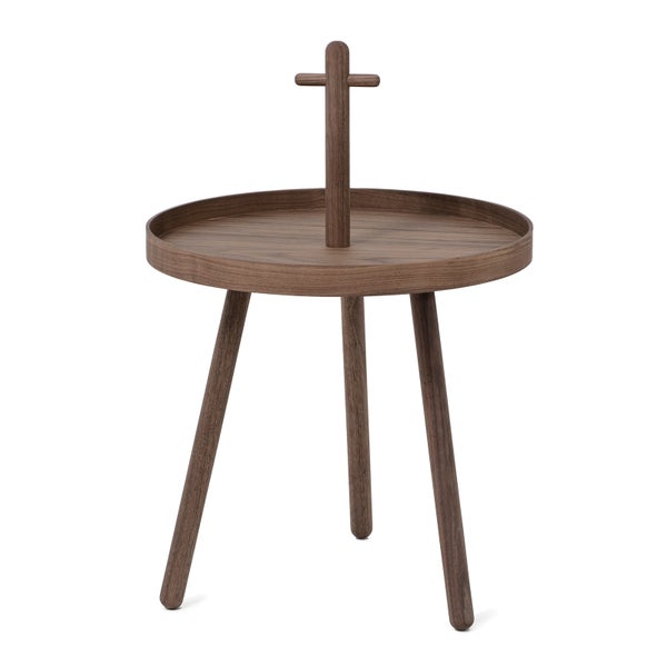 Wireworks Walnut Pick Me Up Side Table