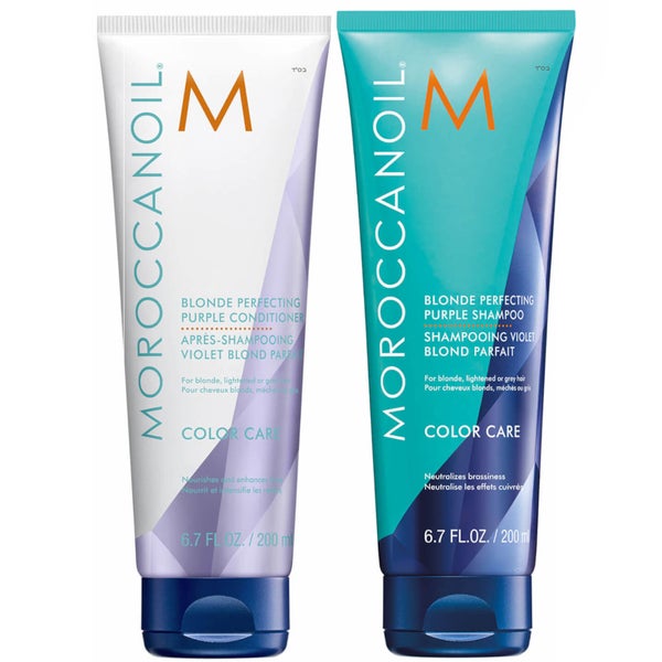 Moroccanoil Purple Shampoo and Conditioner Duo