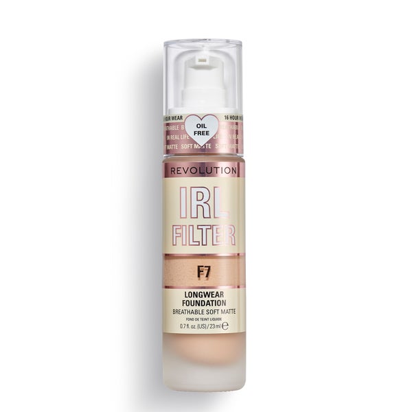 Makeup Revolution IRL Filter Longwear Foundation - F7