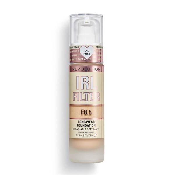 Makeup Revolution IRL Filter Longwear Foundation - F8.5