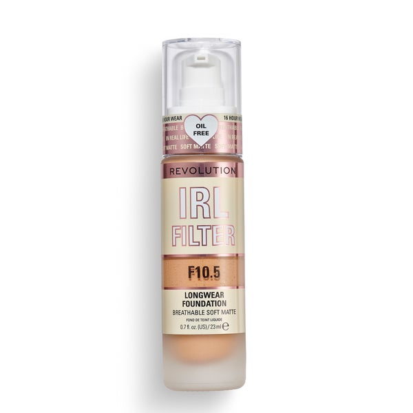 Makeup Revolution IRL Filter Longwear Foundation - F10.5