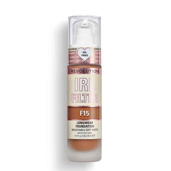 Makeup Revolution IRL Filter Longwear Foundation - F15