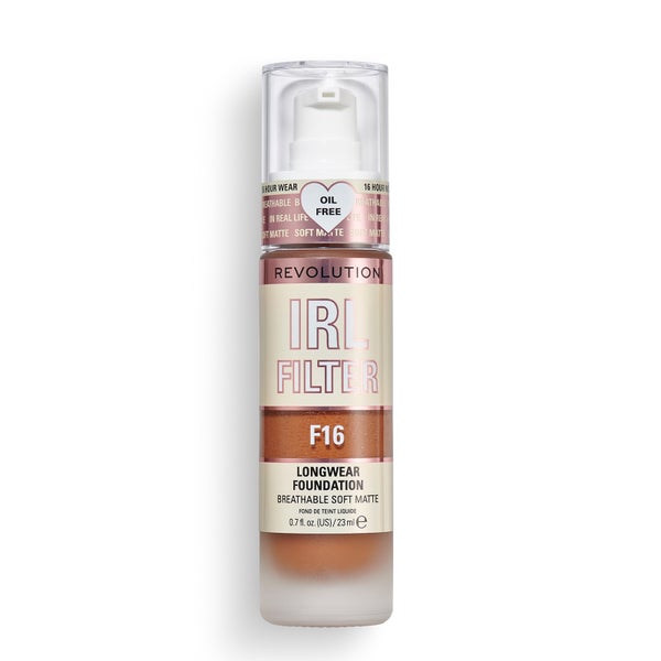 Makeup Revolution IRL Filter Longwear Foundation - F16