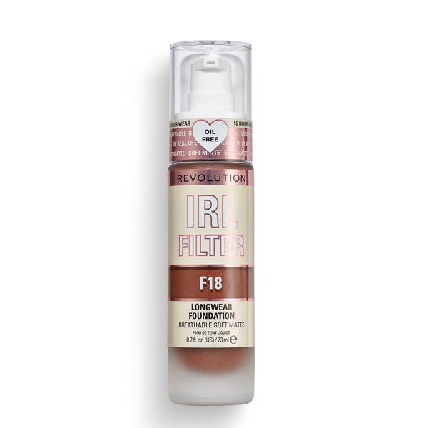 Makeup Revolution IRL Filter Longwear Foundation - F18